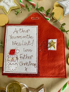 Personalised You’re On The Nice List Letter, 6 of 6