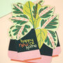 3D Fold Out 'Happy New Home' Plant Card, thumbnail 2 of 3
