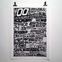 The Noughties 2000’s Decade Typography Print, thumbnail 2 of 10