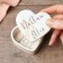 Personalised Engagement Gift Ring Box, thumbnail 1 of 6