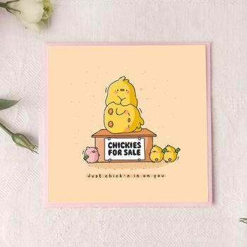 Cute Chicks Greetings Card, 2 of 9