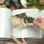 Personalised Gold Heart Couples Square Photo Album, thumbnail 6 of 7