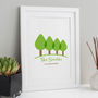 Personalised Family Print Trees, thumbnail 1 of 5
