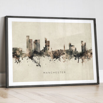 Manchester Cityscape Skyline Print, 12 of 12