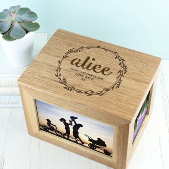 Personalised Photo Cube Keepsake For Her, 2 of 3