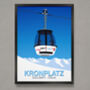 Kronplatz Ski Resort Poster, thumbnail 1 of 6