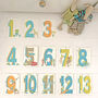 Contemporary Children's Age Number Greeting Cards, thumbnail 1 of 11