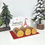 Gonk's Personalised Acrylic Chocolate Coin Advent Calendar, thumbnail 1 of 2
