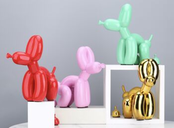 Balloon Dog Ornament In Pooping Design, 2 of 8