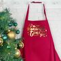 Its The Most Wonderful Time Of Year Christmas Apron, thumbnail 1 of 2