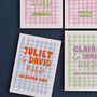 Engagement, Anniversary Or Valentine Gingham Card, thumbnail 2 of 3