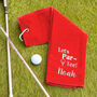 Let's Par Tee Tri Fold Golf Towel, thumbnail 1 of 10