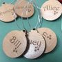 Personalised Five Wine Glass Charms, thumbnail 10 of 10