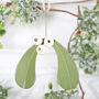 Mistletoe Christmas Tree Decoration, thumbnail 1 of 4