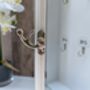 White Wooden Key Box Numbered Wall Hanging Key Holder, thumbnail 4 of 9