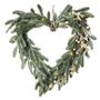 Light Up Heart Wreath With Stars, thumbnail 2 of 6