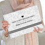 Personalised 30th Monochrome Birthday Guest Book, thumbnail 1 of 8