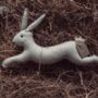 Annie White Leaping Rabbit, thumbnail 4 of 6