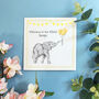 Personalised New Baby Elephant Gift Set, thumbnail 2 of 9
