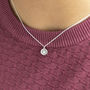 Sterling Silver Pendant Necklace With Star Motif, thumbnail 6 of 11
