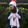 Cashmere Gloves, Hat And Scarf Personalised Gift Set, thumbnail 3 of 10