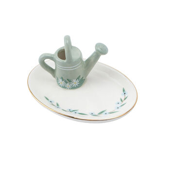 Watering Can Ring Holder Dish In Gift Box, 3 of 5