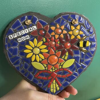 Special Mum Mosaic Hanging Heart, 3 of 3