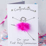 Personalised First Holy Communion Card, thumbnail 1 of 3