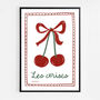 Les Cerises, Cherries Print, thumbnail 4 of 6