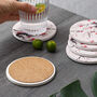 Set Of Six Absorbent Ceramic Drink Coasters, thumbnail 2 of 4