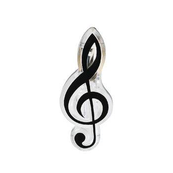 Treble Clef And Eighth Note Paper Clip, 2 of 6