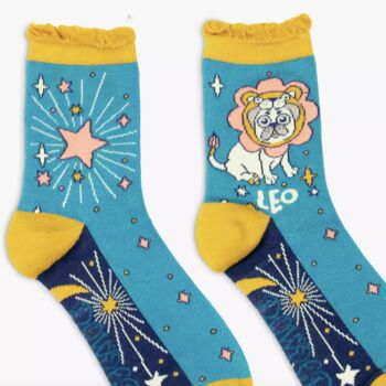 Zodiac Bamboo Ankle Socks, 4 of 10