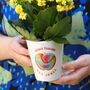 Groovy Teacher Personalised Plant Pot, thumbnail 1 of 3