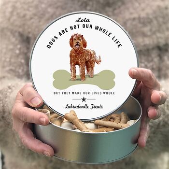 'Dogs Make Our Lives Whole' Dog Tin 80 Breeds Available, 9 of 10