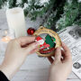 Personalised Make Your Own Santa 3D Decoration Kit, thumbnail 4 of 4