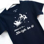 Personalised Child's 'Sleigh In It' Christmas T Shirt, thumbnail 1 of 7