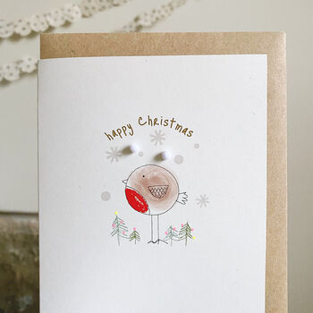 Robin Christmas Card, 3 of 3