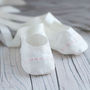 Christening Booties 'Evie', thumbnail 1 of 8