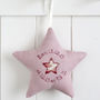 Personalised Initial Hanging Star Gift For Boy Or Girl, thumbnail 5 of 12