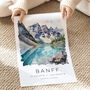 Banff National Park Travel Print, thumbnail 4 of 7