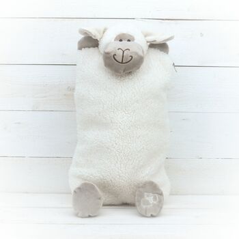 Sheep Hot Water Bottle, Rubber Bottle Included, 2 of 4