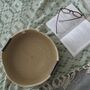 Natural White Sandstone Rope Tray, thumbnail 1 of 6