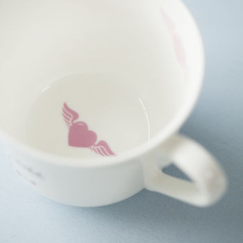 Favourite Quote Personalised Bone China Breakfast Cups, 4 of 4