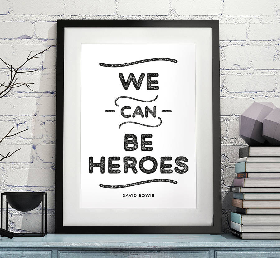 Personalised Lyric Print By Over & Over | notonthehighstreet.com