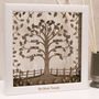 Personalised Wooden 3D Traditional Family Tree Wall Art, thumbnail 3 of 6