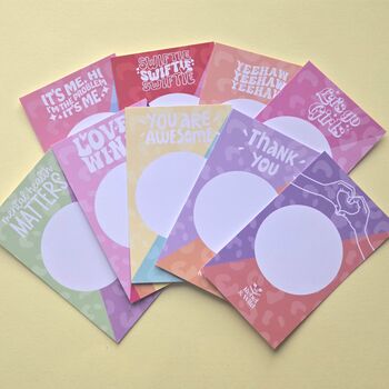 Who’s Taylor Swift Anyway Ew Enamel Pin Badge, 4 of 4