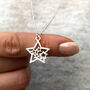Sterling Silver You Are A Star Necklace, thumbnail 6 of 12