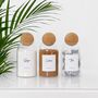 Set Of Tea, Coffee And Sugar Cork Ball Glass Jars, thumbnail 1 of 9