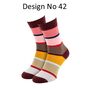 High Quality Cotton Mix Multi Colour Striped Socks, thumbnail 9 of 12