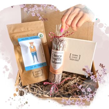 Salted Caramel Chocolate Tasting Gift Hamper, 2 of 2